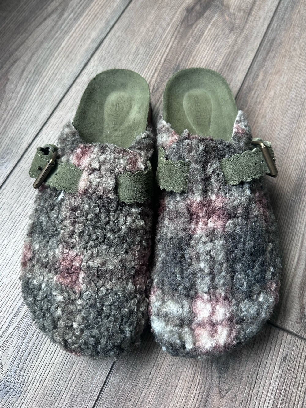 Pilcro Anthropologie Cozy Mule Clogs Size 11